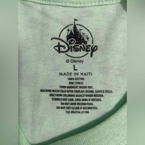 Disney Mint Green Mickey & Friends Tee“My Favorite Place with My favorite People - Picture 4 of 4
